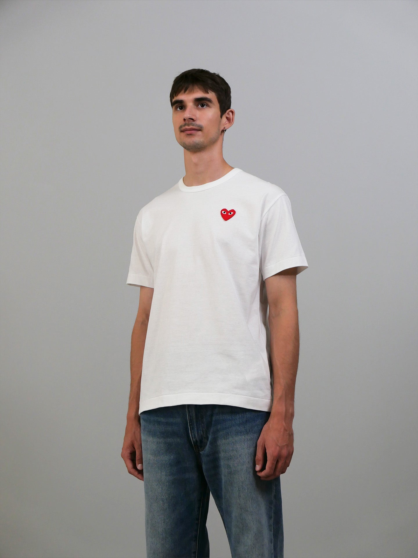 Red Heart T-Shirt - White