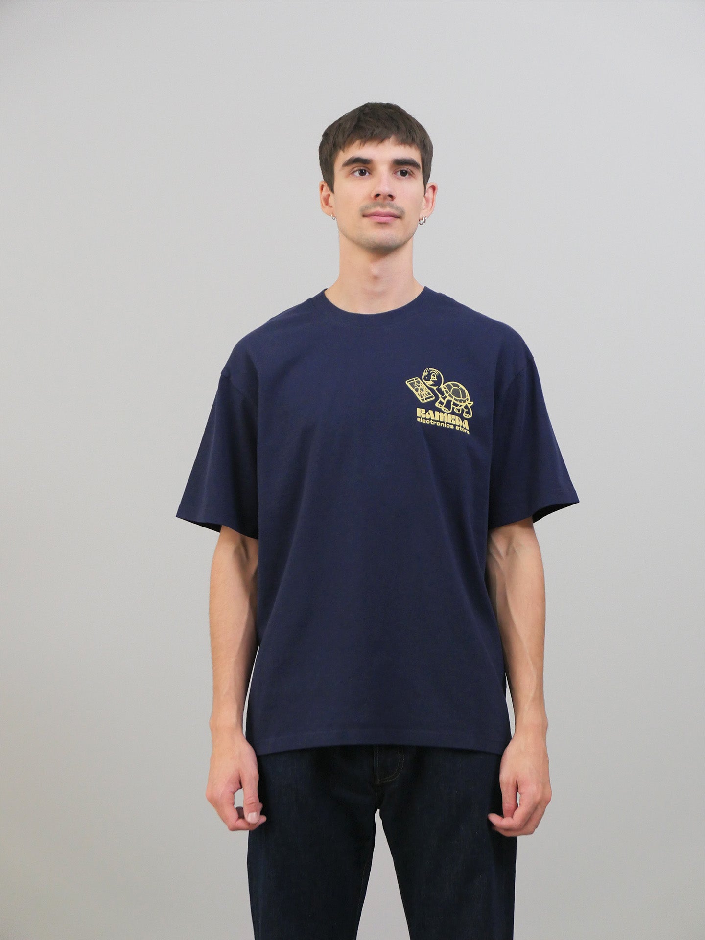 Kamera T-shirt - Navy