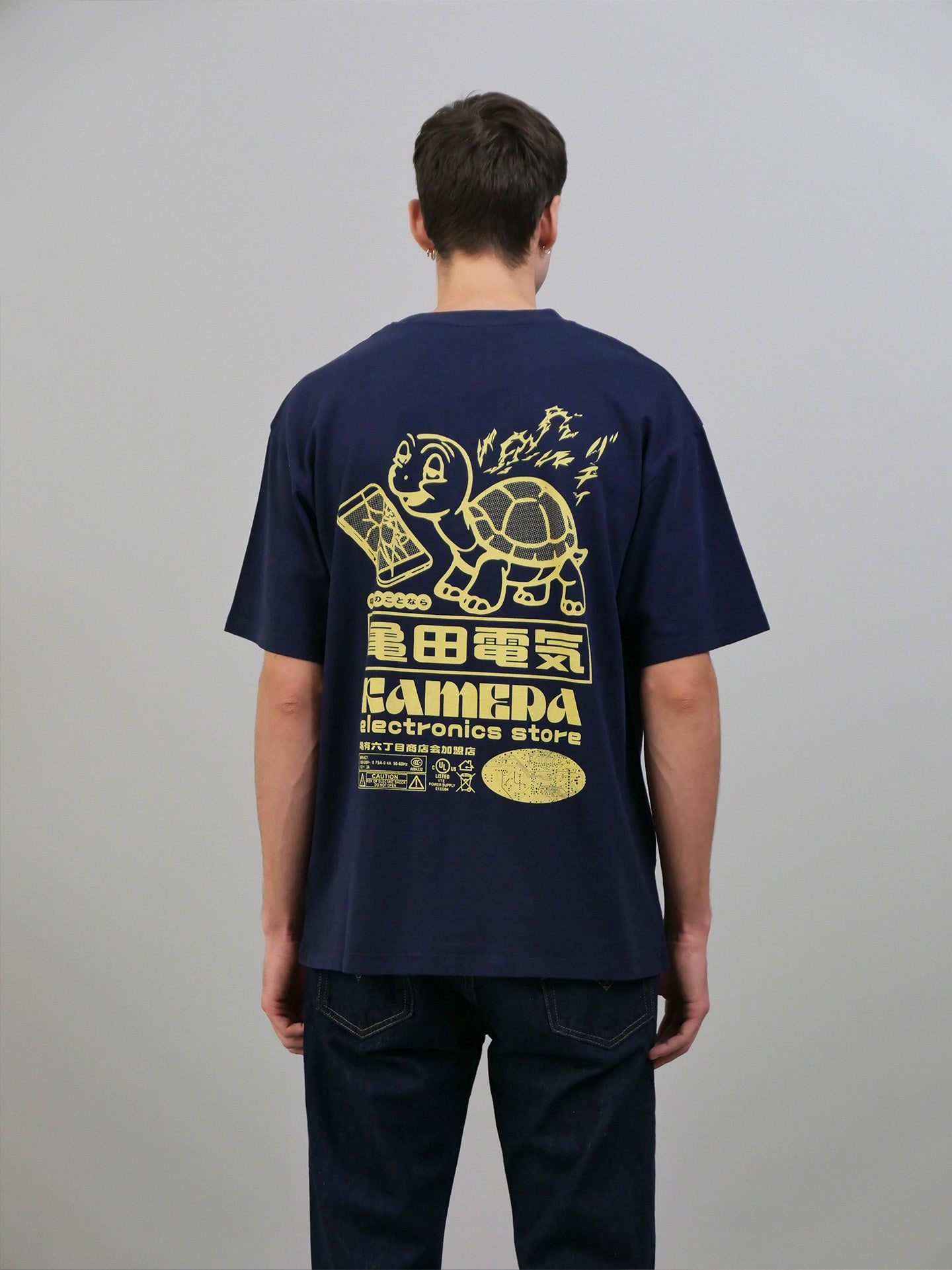 Kamera T-shirt - Navy