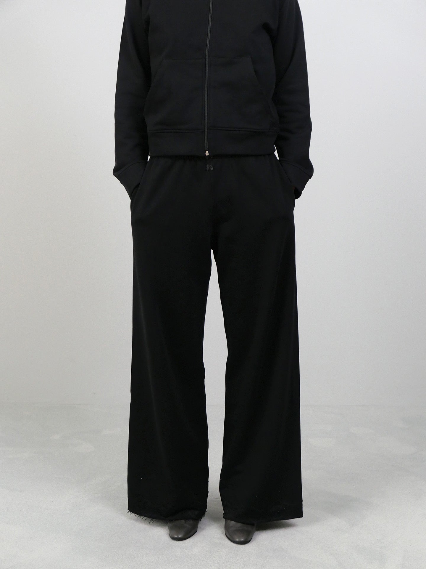 Lace Sweatpants - Black