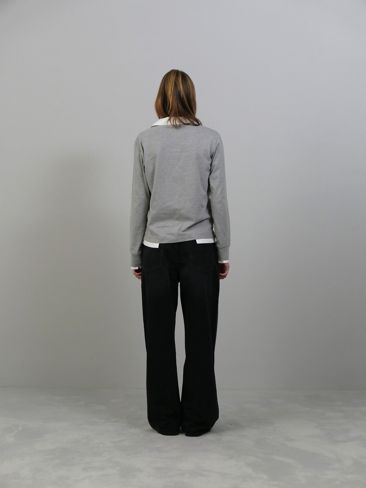 Luis LS Polo - Grey/White