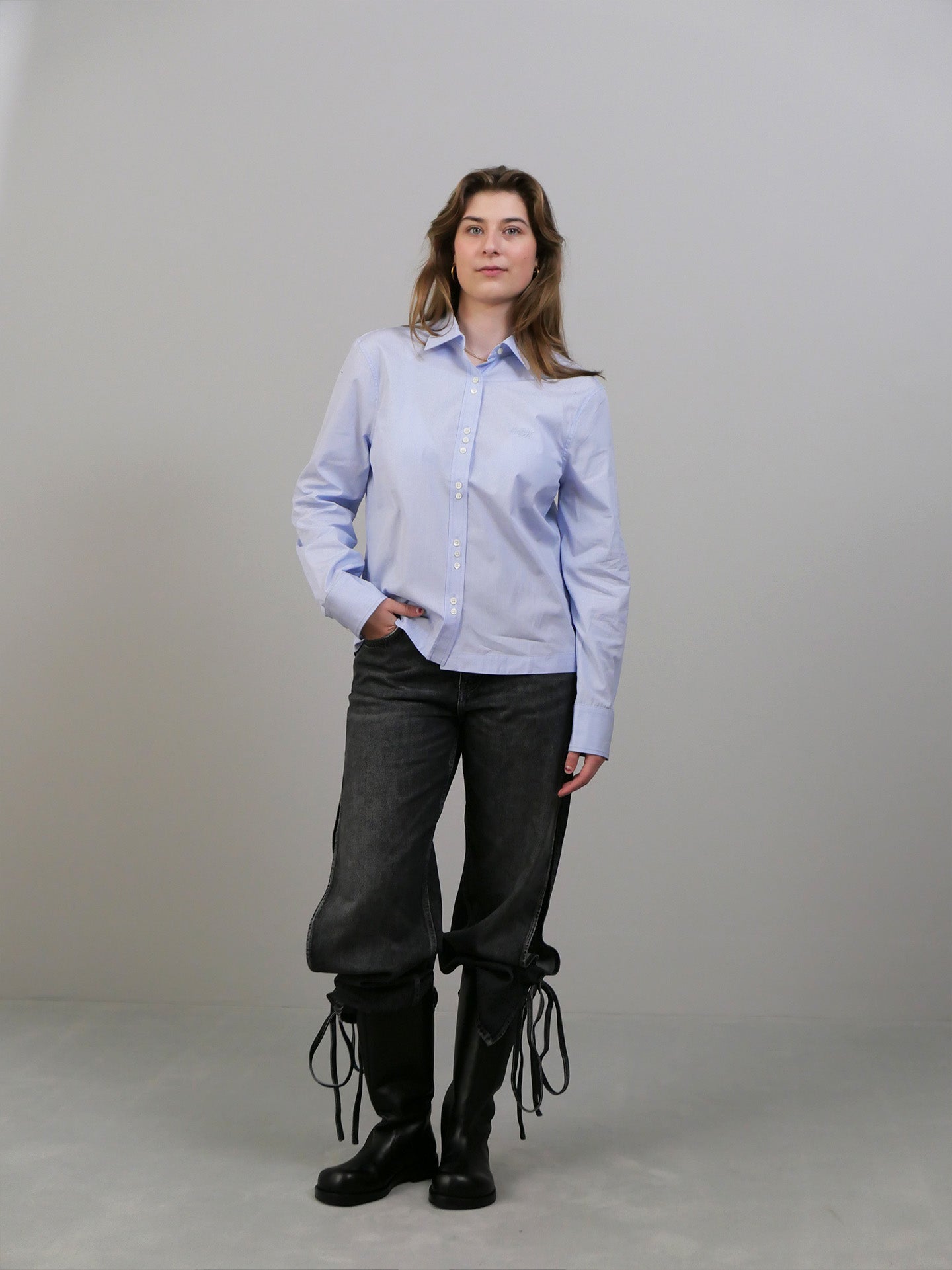 Alexandra Shirt - Light Blue