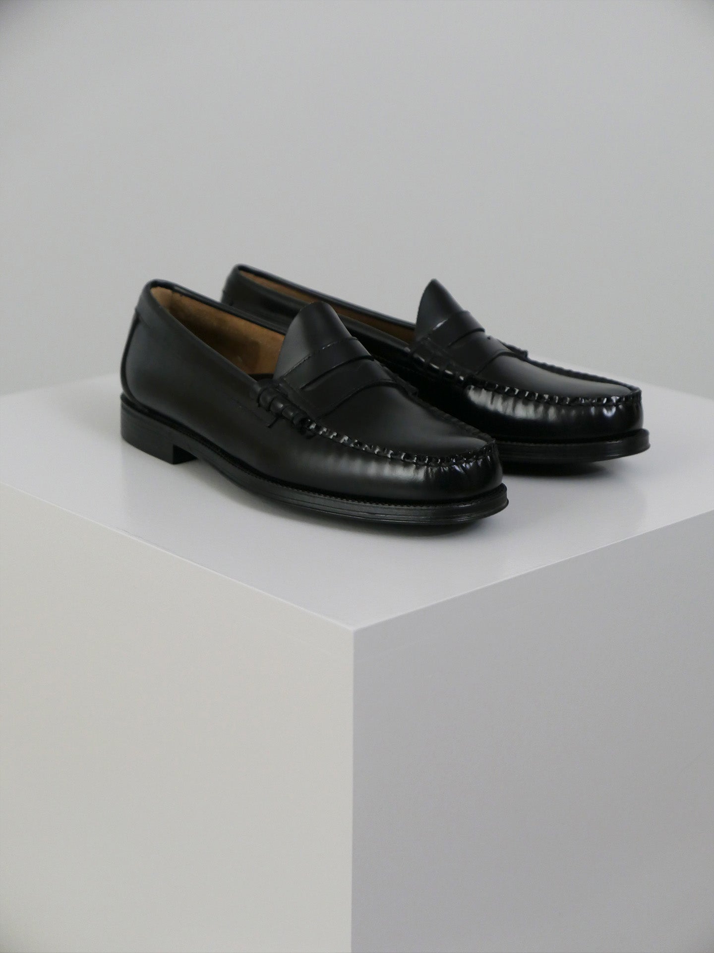 Weejun Penny Loafers - Black Leather