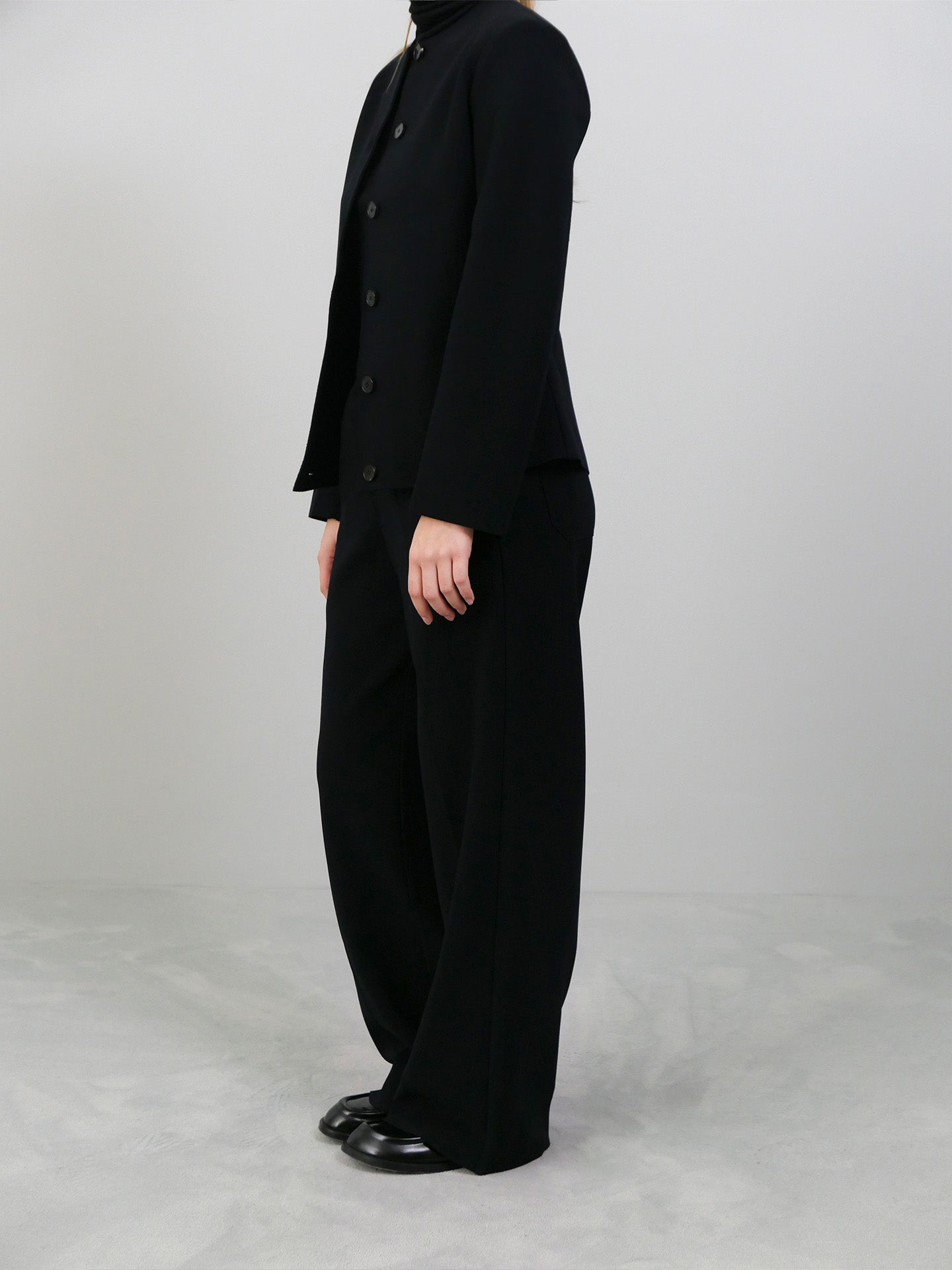 Lay2 Drawstring Trouser - Ink