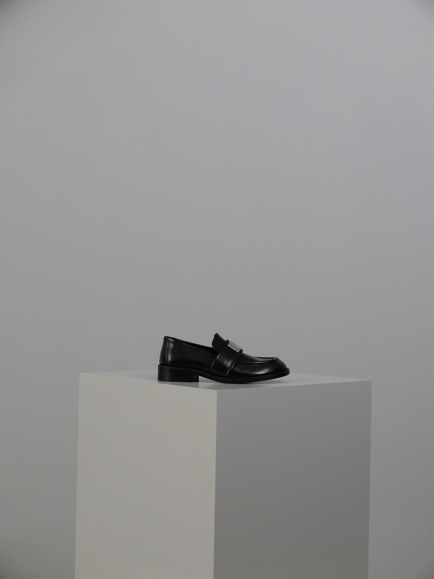 Leather Loafers - Black