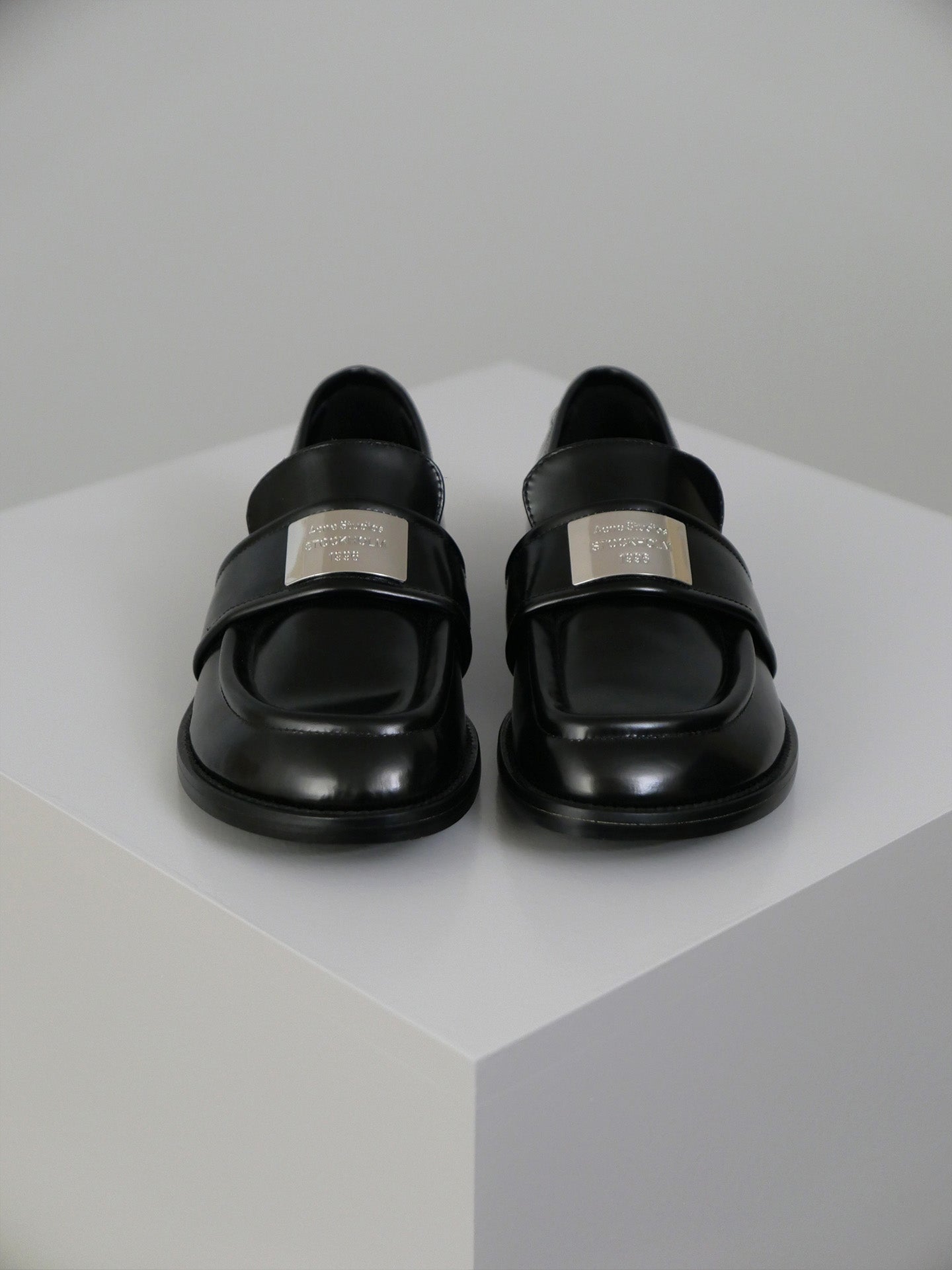 Leather Loafers - Black