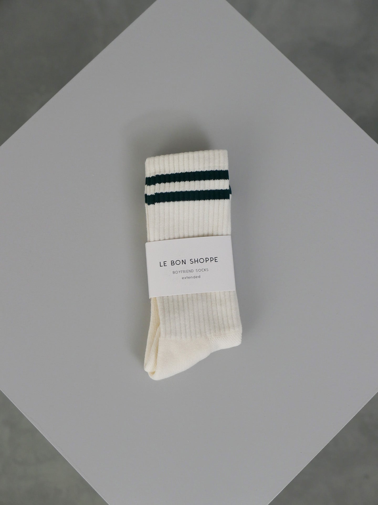 Boyfriend Socks - Parchment