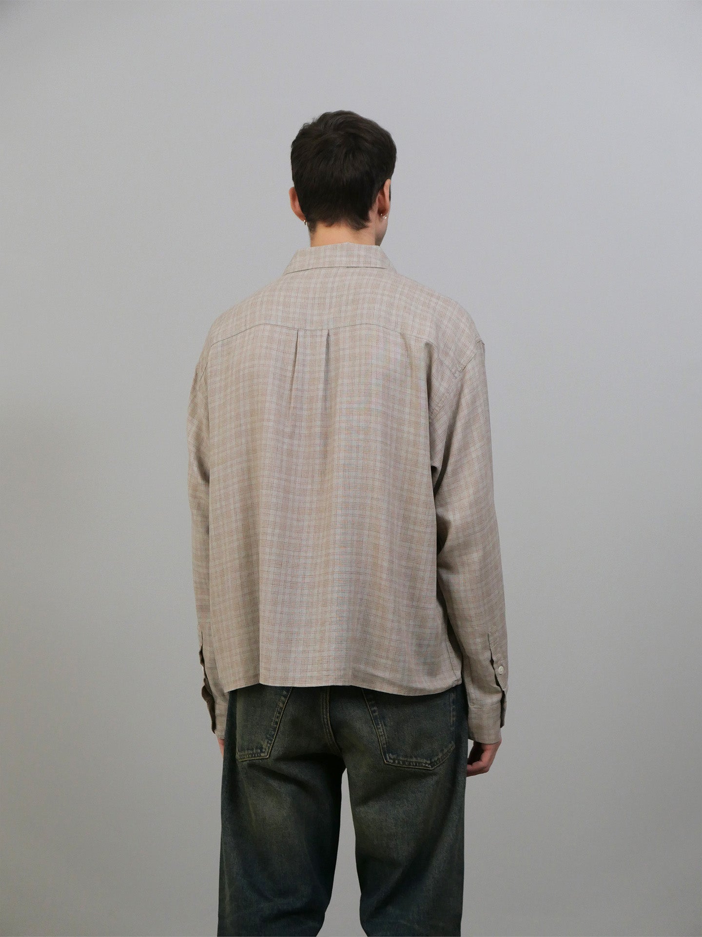 Priority Shirt - Sepia Check