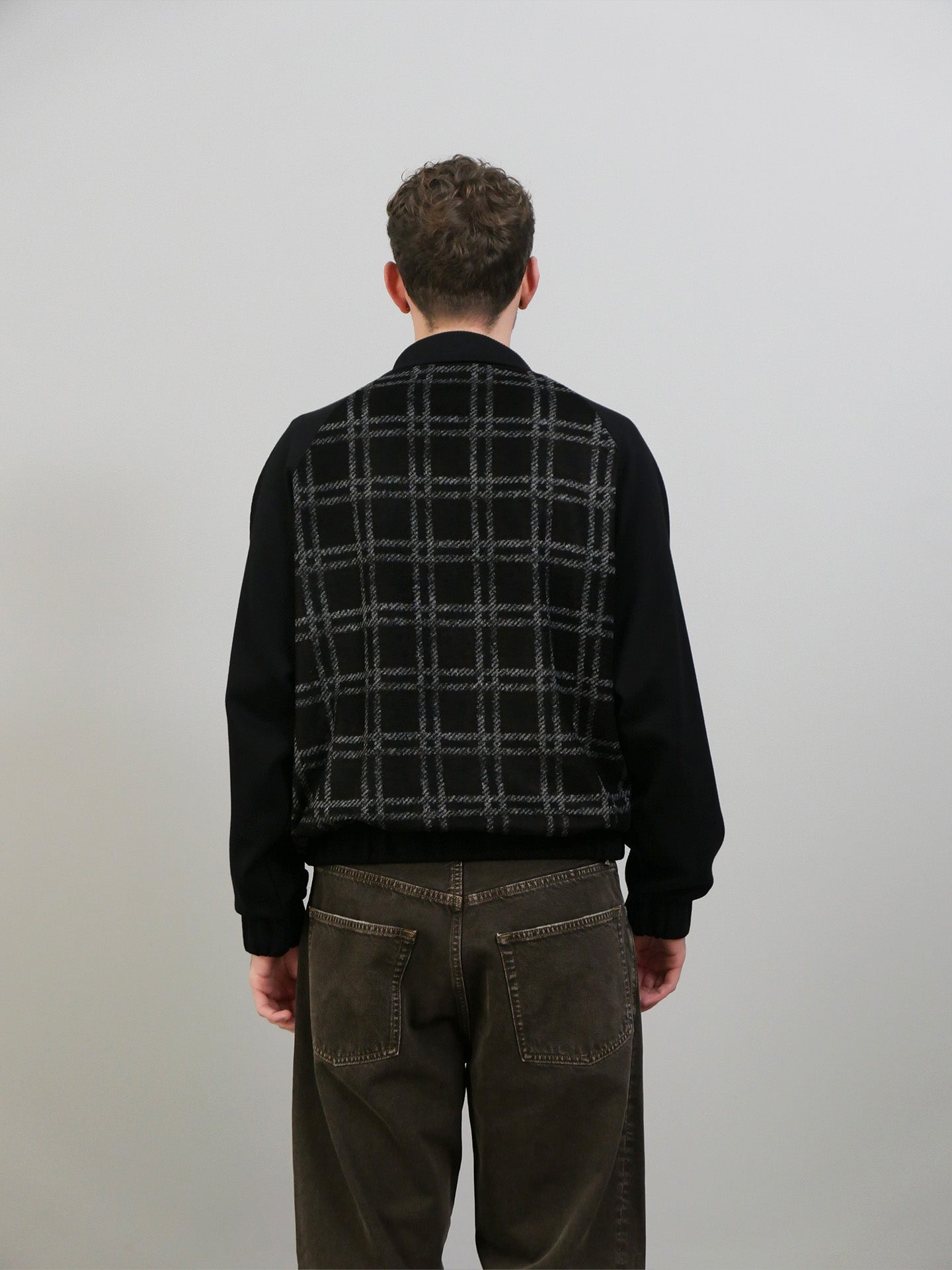 Rag Zip - Black/Brown/Grey Check