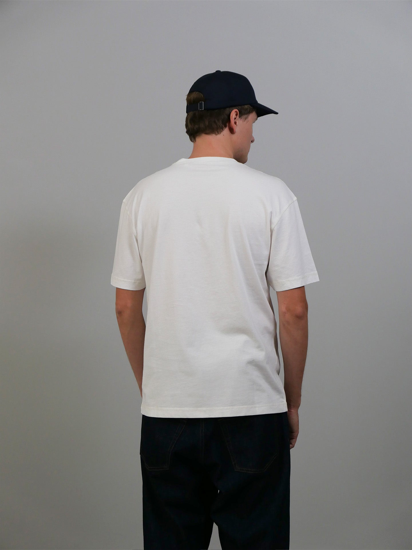 Contrast Tee - White