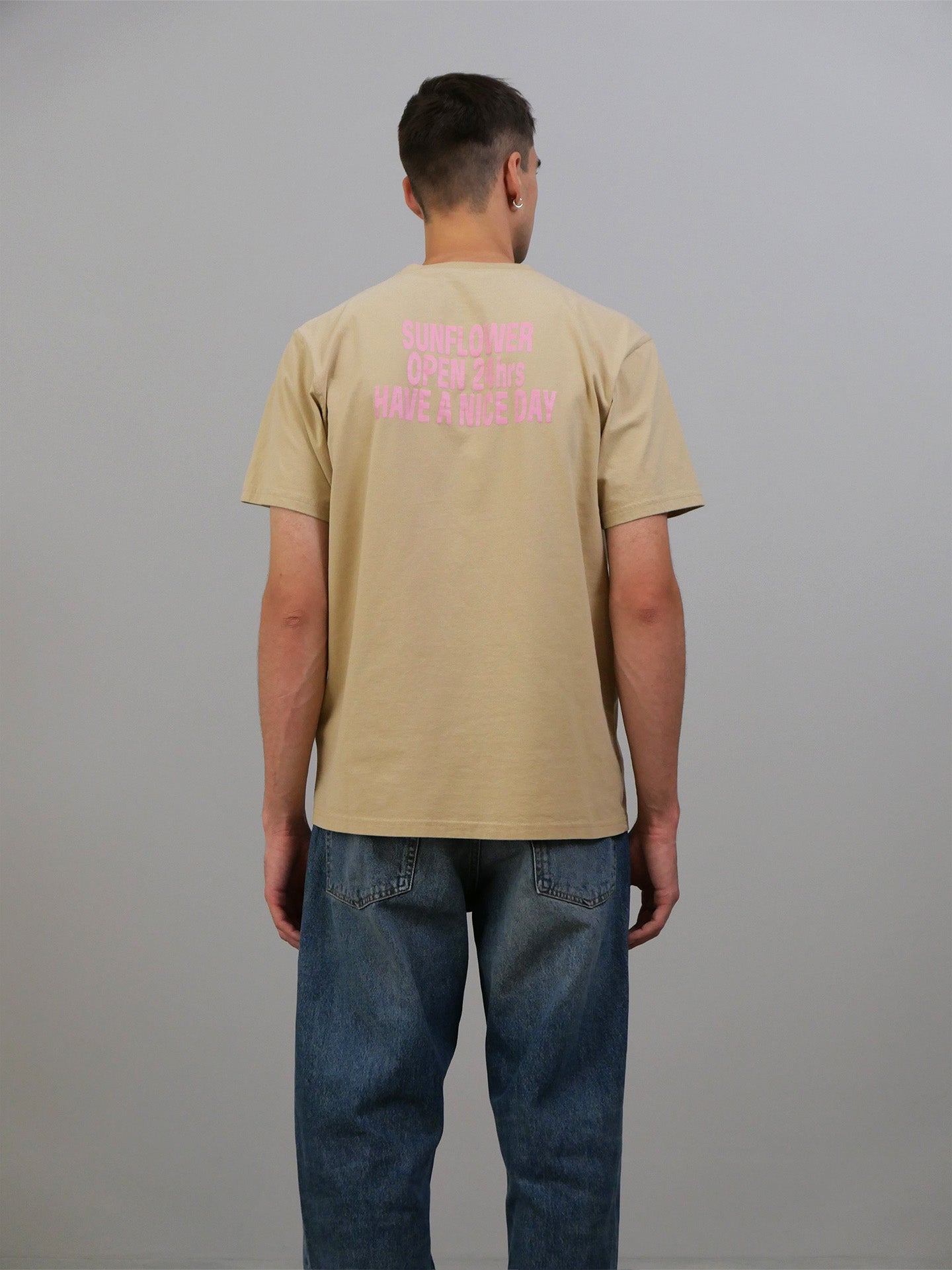 Easy Hours Tee - Beige