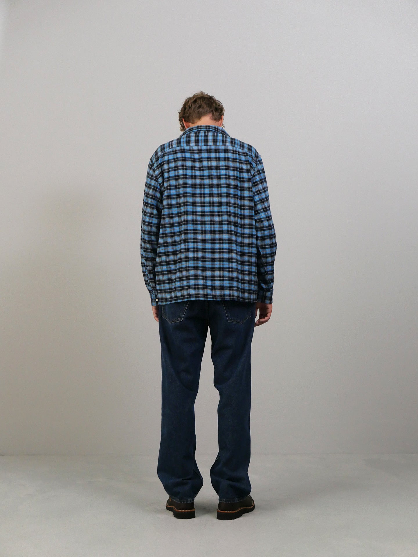 Pocket Shirt - Blue Check