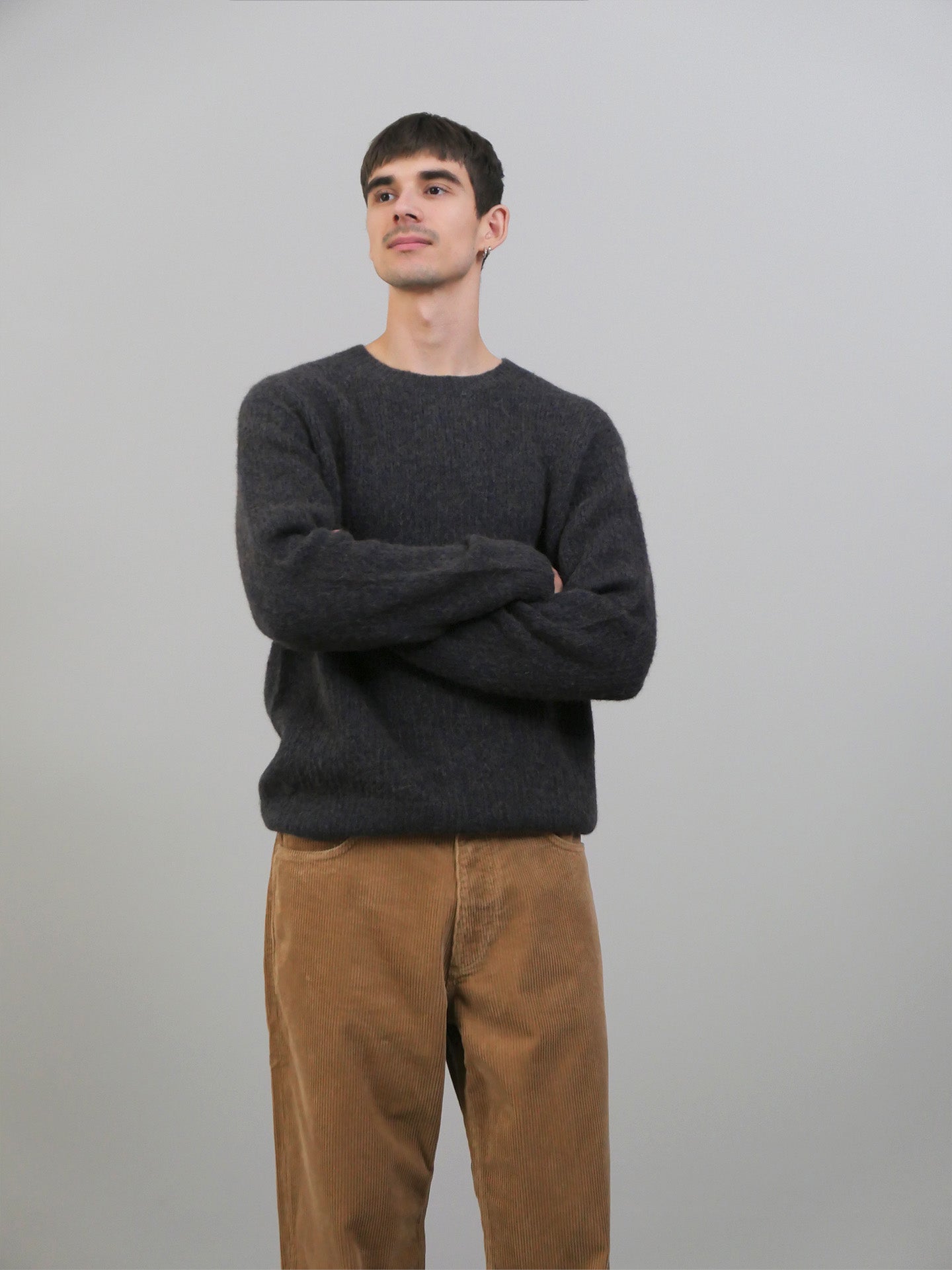 Yak Sweater - Dirty Navy
