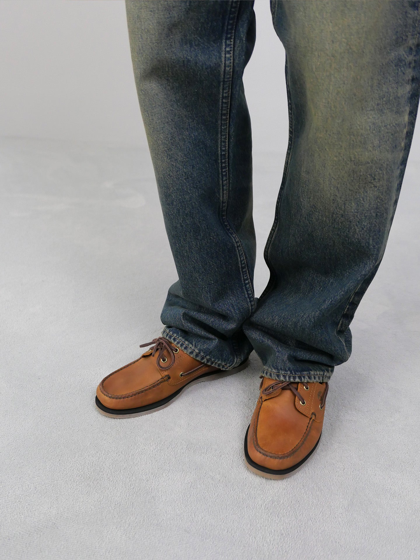 Classic Boat Shoe - Wheat Full Grain