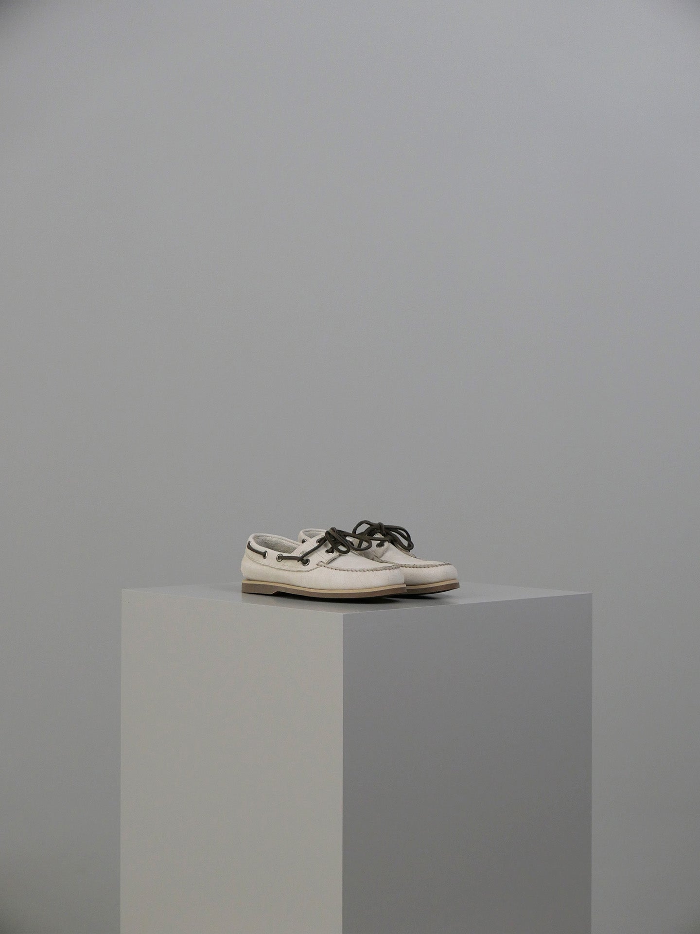 Classic Boat Shoe - Natural Nubuck