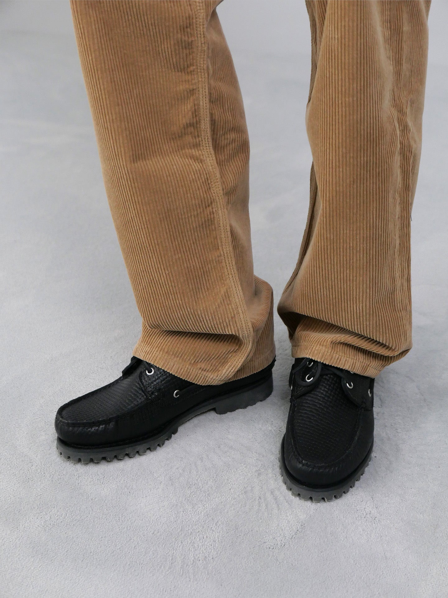 Authentic Boat Shoe - Black Full Grain