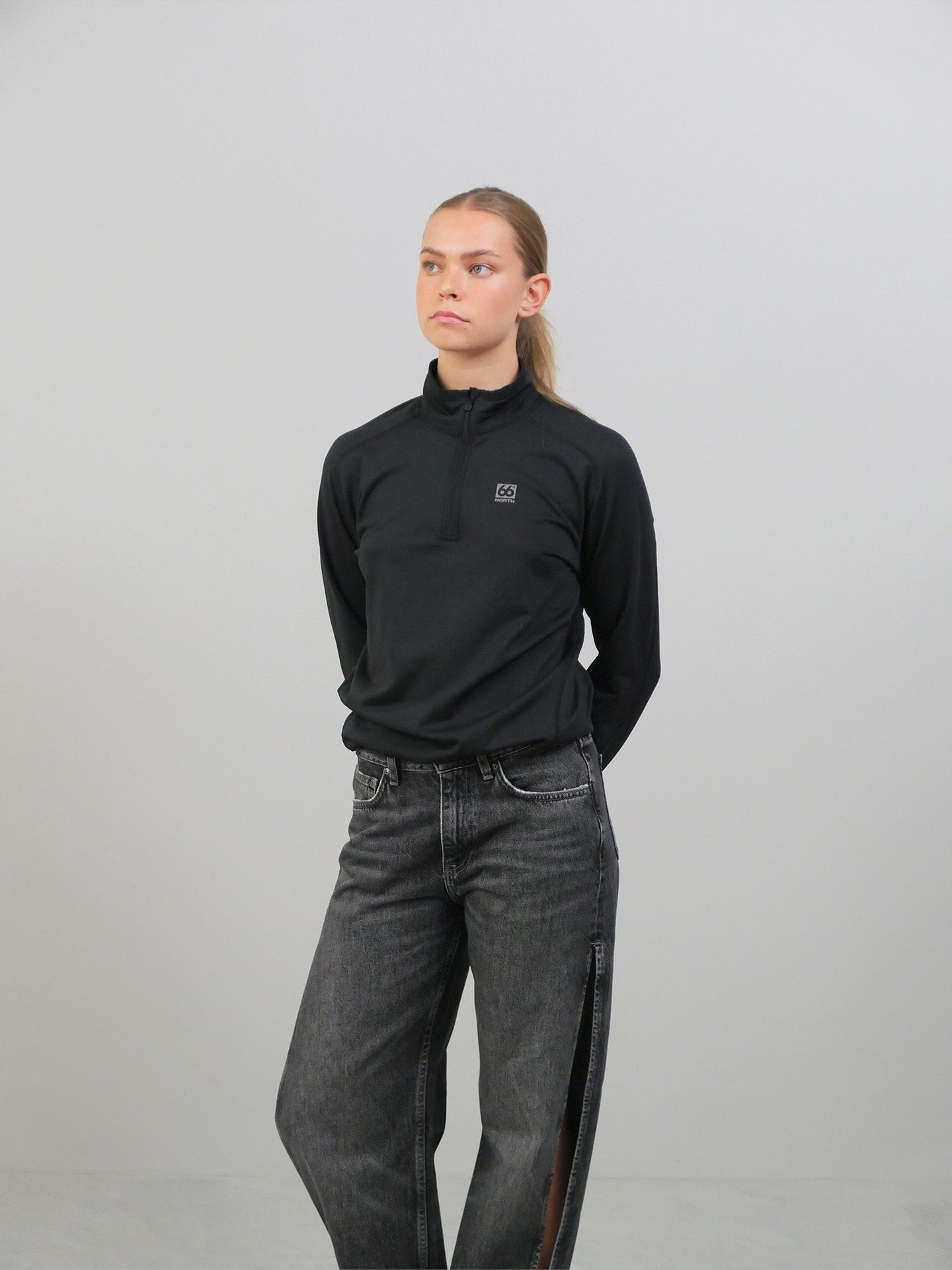 Baggy String Jeans - Vista Grey